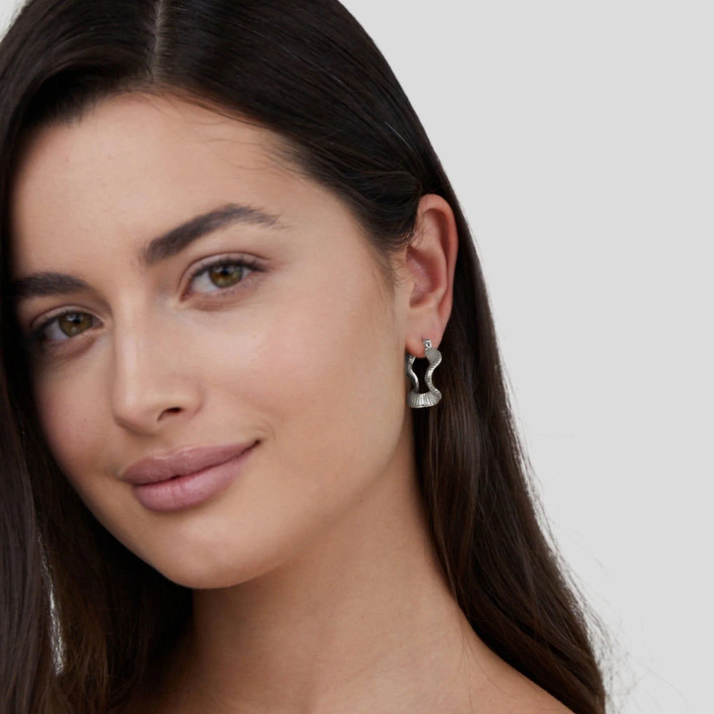 Twist Hoop Earrings