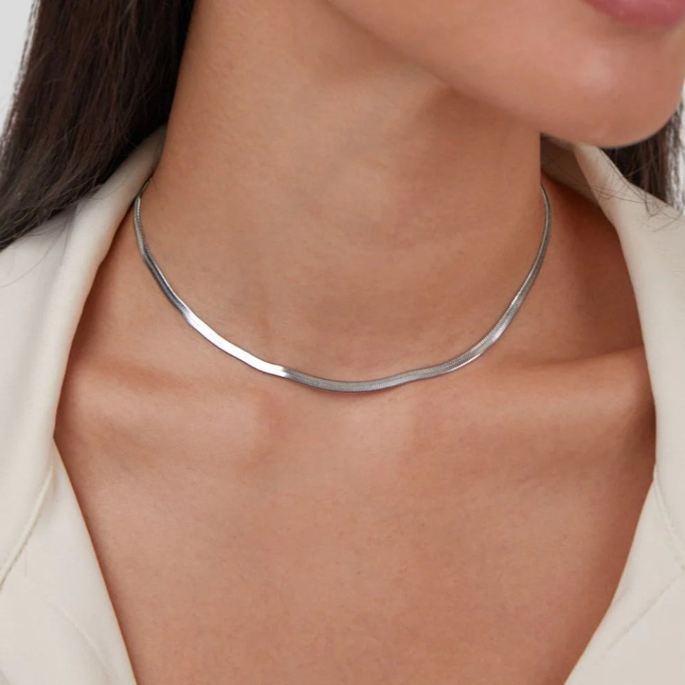 Elena Snake Chain Necklace